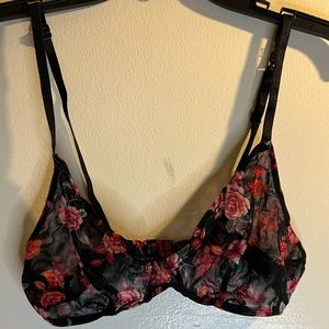 Meesha floral bra